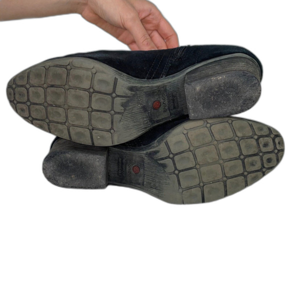 Blondo Valli Waterproof Ankle Bootie Black Suede Water Protect Boot Women's 8 - Picture 11 of 12